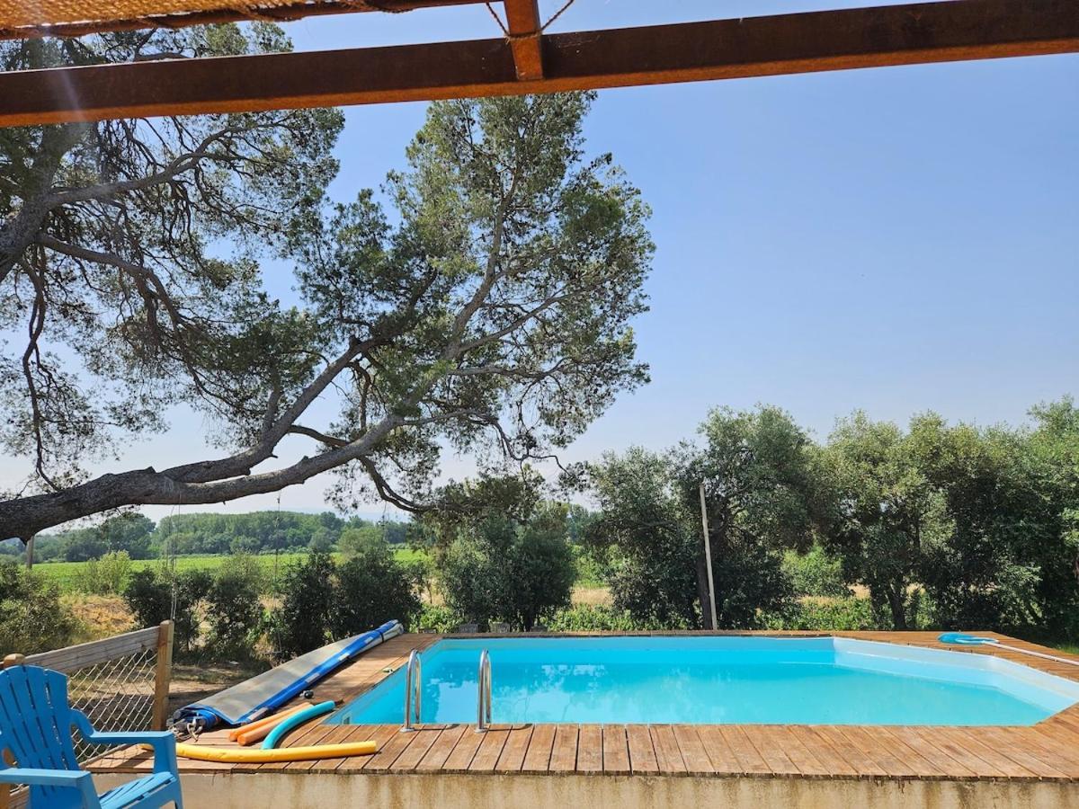 Domaine Saint Augustin Villa Rieux-Minervois Exterior foto